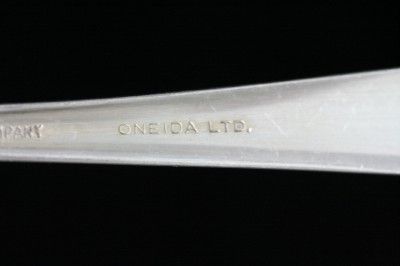 Vintage Silverplate ONEIDA English Garden Sugar Spoon  
