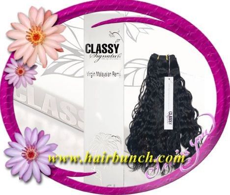 CLASSY WEFT Malaysian Virgin French Wave Hair 12 20  