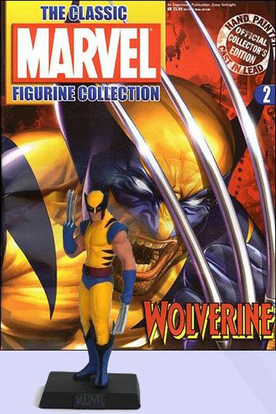 Eaglemoss Classic Marvel Figurine #2 WOLVERINE  