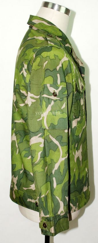 VIETNAM REVERSIBLE CAMO FIELD SHIRT & TROUSERS M 45362  