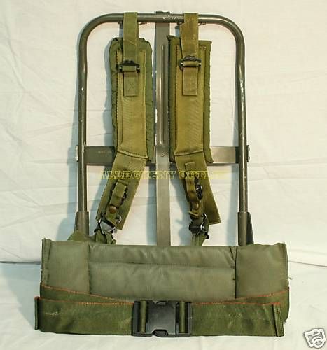 ALICE PACK FRAME W/KIDNEY PAD & OD SHOULDER STRAPS BELT  