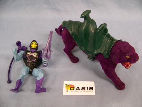 He Man   Masters of the Universe   Skeletor w/ Panther  