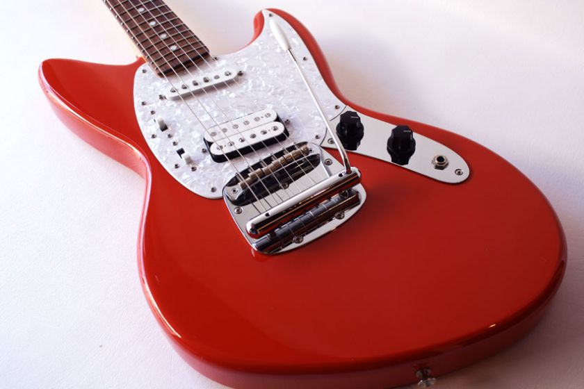 FENDER JAG STANG FIESTA RED JAGSTANG TREMOLO +NICE CASE COBAIN 