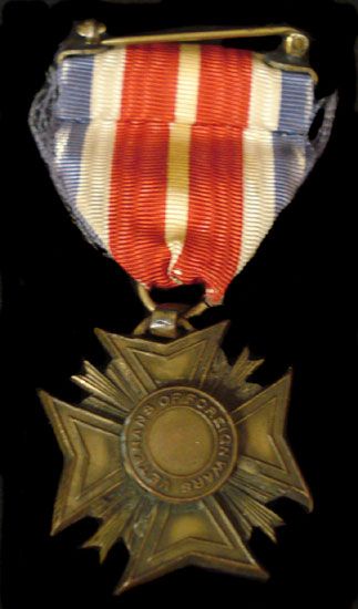 8TH CORPS VFW MEDAL SPAN AM  