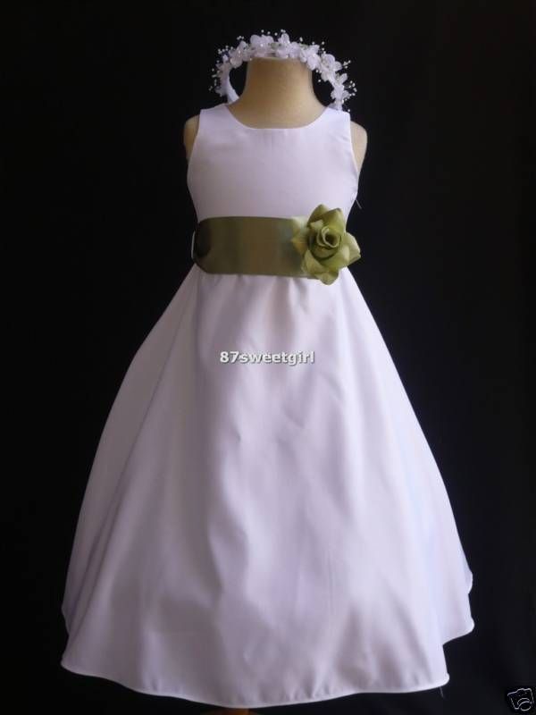 FS FLOWER GIRL DRESS NEW CO5 EASTER DRESS ALL SIZE  