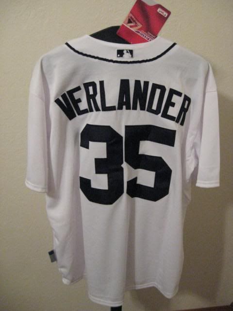 Majestic Authentic Justin Verlander Jersey Size 52  