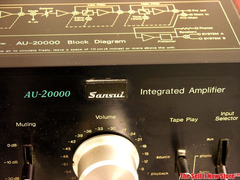   AU20000 AU 20000 Audiophile Stereo Amplifier Amp Definition Series