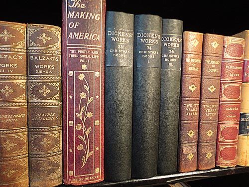 INVESTMENT 50 Book Antique Leather & Premium Bound Library Lot+LIMITED 