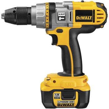 DEWALT 18V Cordless XRP Li Ion 1/2 Hammer Drill Kit DCD970KLR 