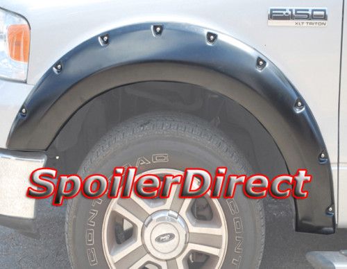 Fender Flares 09 11 Ford F 150 Pocket Bolt on Style  