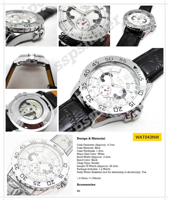 Big Sale Price Good Quality Skeleton Automatic Mechanical Mens 