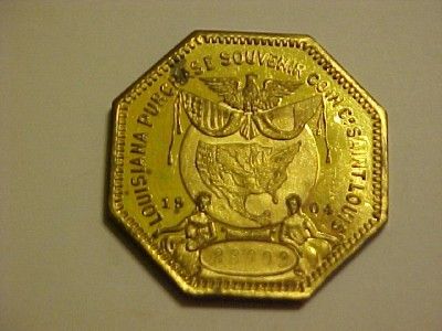 1904 LOUISIANA PURCHASE SOUVENIR # 28902 ST. LOUIS, MISSOURI WORLDS 