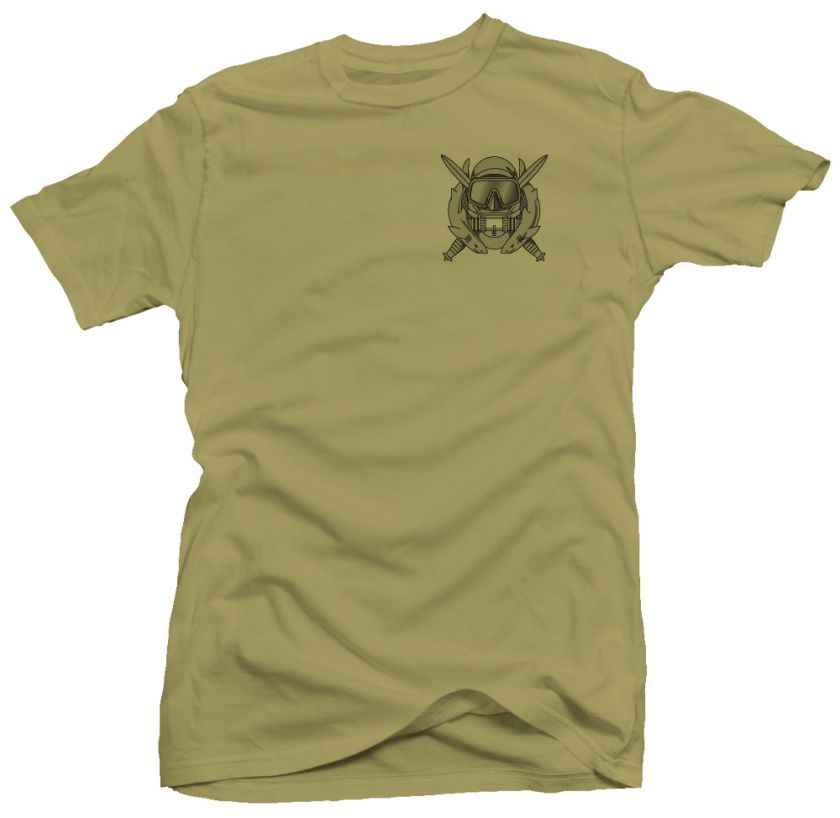 Diver Crest Special Ops Navy Diving Scuba New T shirt  