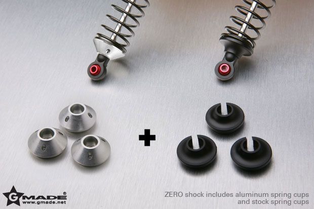 Gmade Team ZERO Shock Silver 94mm (4) (Soft type)  