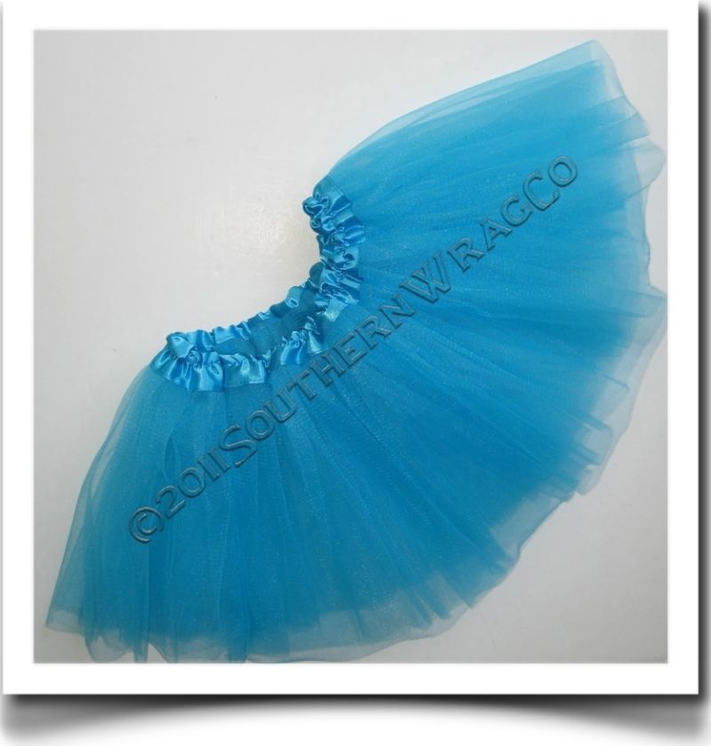 TURQ TUTUs PARTY SKIRTS LOTS OF COLORS OSFA L 11 NWT  