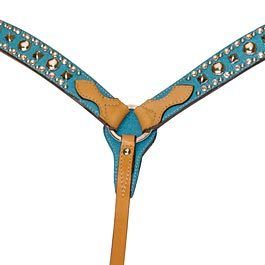 Turquoise Stingray Breast Collar NEW  