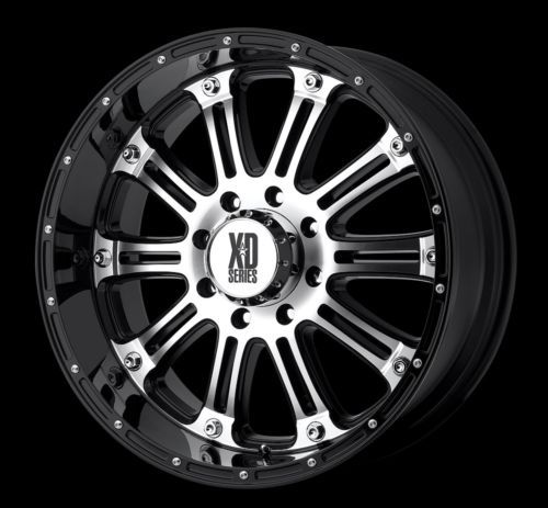 XD Hoss Black Machine 18x9 2007 2011 Toyota Tundra  