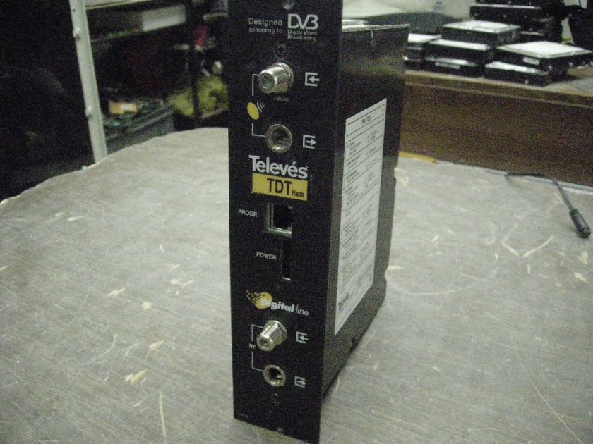 Televes DVB TDT Flash 7253 Transparent Digital Transmodulator 