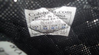 COLUMBIA BUGABOOT PLUS XTM Womens White (7) NEW  