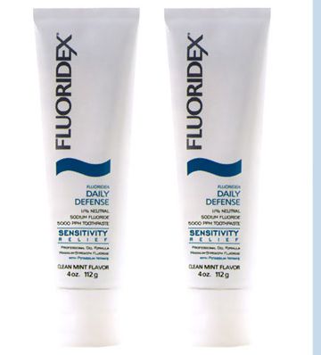 FLUORIDEX SENSITIVITY RELIEF TOOTHPASTE 2 PACK  