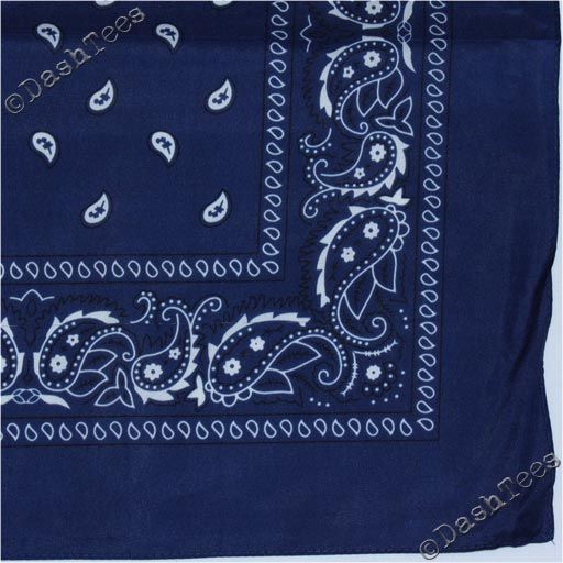 BANDANA BANDANNA HEAD SCARF BIKER ROCKER PAISLEY CHECK  