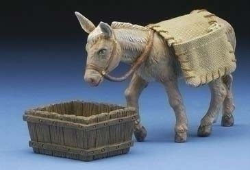 Roman Inc. Fontanini Marys Donkey 3 pc set 54020  