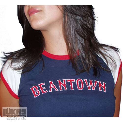 Vintage Boston Beantown Red Sox baseball t shirt  