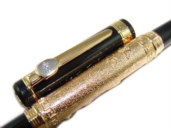 NJ112 JINHAO Confucius Commemoration Gold Fountain Pen  