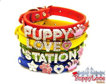 Dog Cat Free 5 Letters Rhinestone Customize Name Collar  