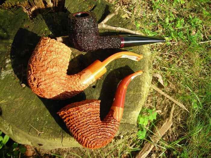 KING ERIC CUSTOM MADE DENMARK BRIAR ESTATE PIPE  