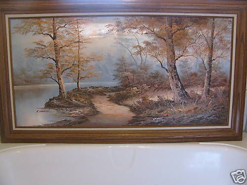 Inness, Painting Signed Original Artwork  