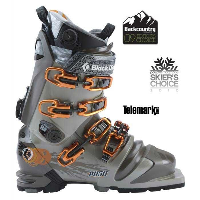 NEW 2011 Black Diamond Push Mens Telemark Ski Boots  