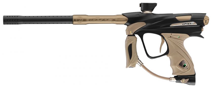 Dye 2012 DM Series Paintball Gun / Marker   New DM12 Black / Tan 