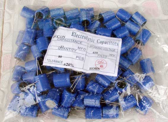 47uf 400v pcb dip high quality radial electrolytic capacitors 50pcs