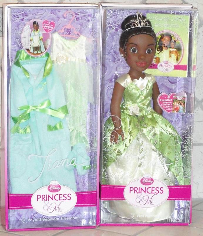 DISNEY PRINCESS AND ME TIANA PRINCESS & THE FROG DOLL  