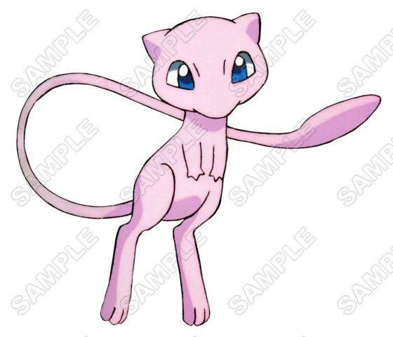 Pokemon Mew T Shirt Iron on Transfer #2  