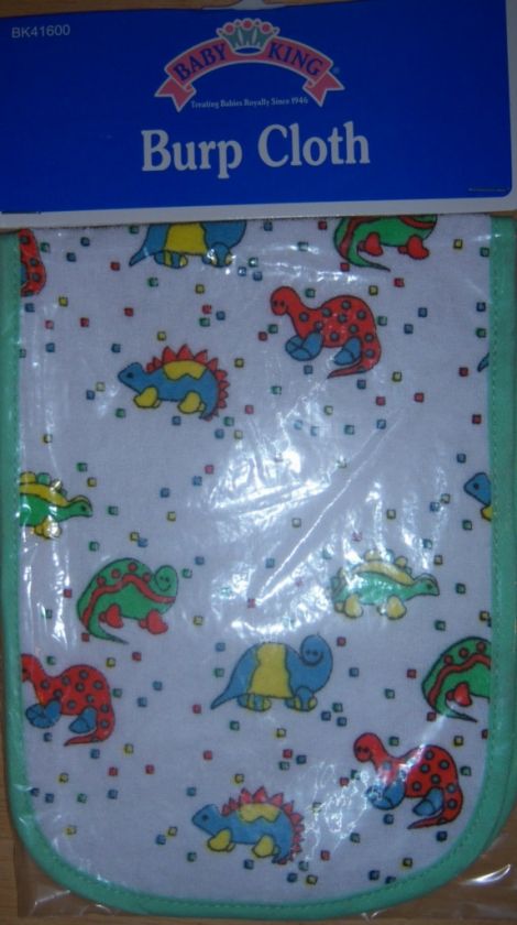 New Baby King Burp Cloth, Circus, Sports, Dinosaur, Baby Shower 