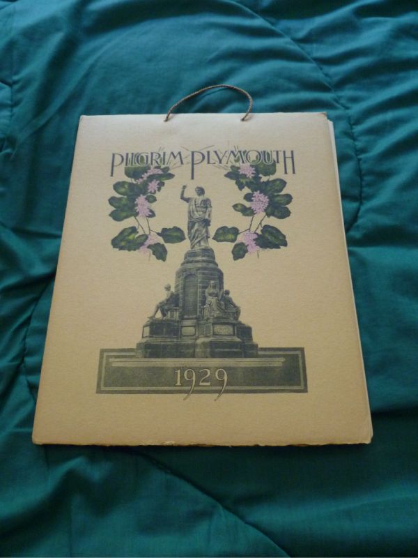 PILGRIM MYLES STANDISH PLYMOUTH MA CALENDARS 1929 37 