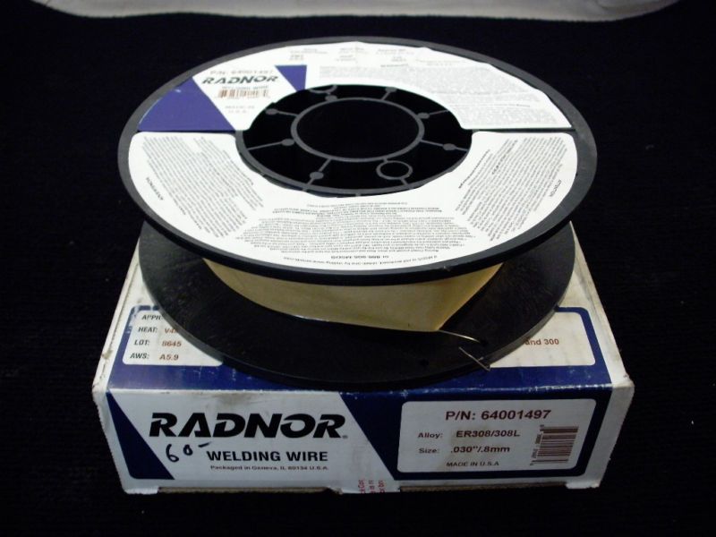 Radnor ER308/308L .030 Stainless Steel Welding Wire  