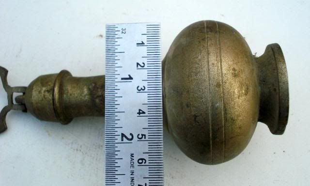 VINTAGE ANTIQUE OLD METAL PERFUME BOTTLE INDIA  