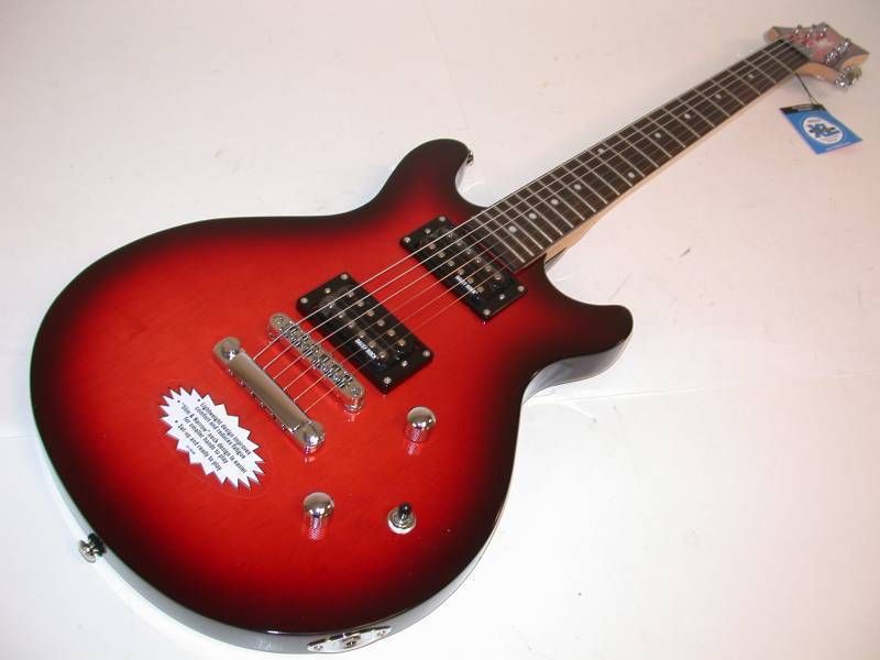   Stardust Elite Rebel STD Electric Guitar, Cherry Bomb Burst, 14 6316