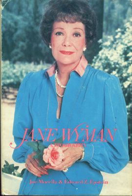 SCARCE ACTRESS JANE WYMAN BIOGRAPHY ~ HC/DJ ~ 1ST ED.  