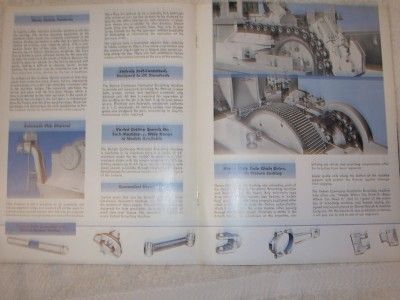 Vtg Detroit Broach&Machine Catalog~Continuous Broaching  