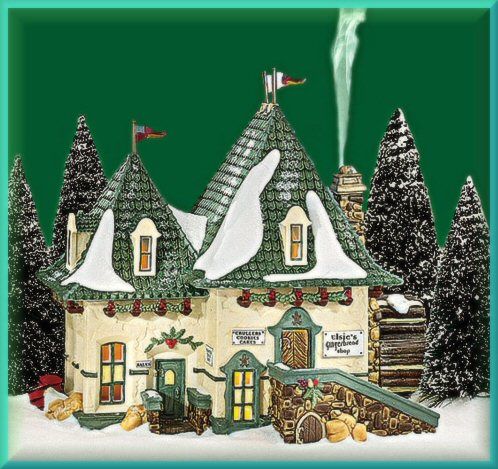 Elsies Gingerbread  UTube Dept. 56 North Pole D56 NP  