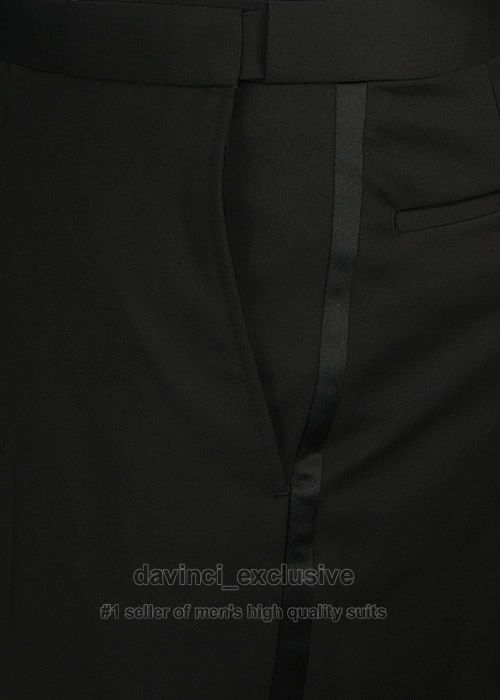 GIORGIO TUXEDO MILANO PL SB2 ITALIAN MENS SUIT WOOL 42L  