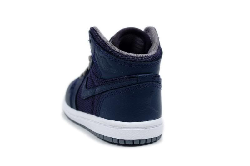 Jordan Kids 1 Phat (Td) Obsidian Grey White 364773 402  