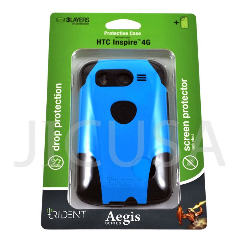 Blue Retail OEM Trident Aegis Series Case for HTC Inspire 4G  