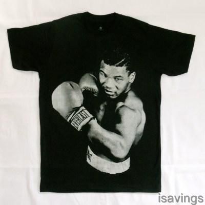 MIKE TYSON Boxing T shirt, Iron BOXER Black S M & L New  