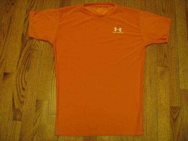 UNDER ARMOUR HeatGear T SHIRT SM/MD/LG/XL Black Blue Or  