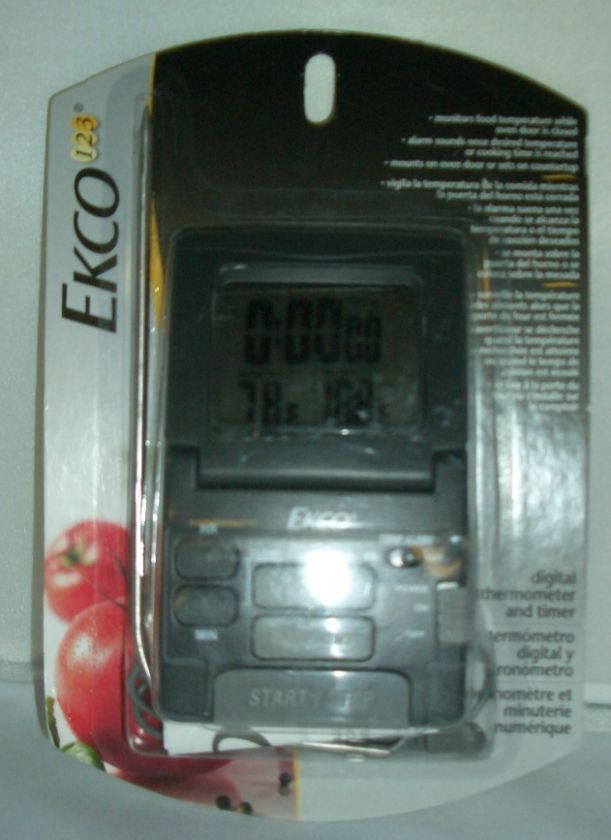 Ecko 123 Digital Oven Thermometer NEW  